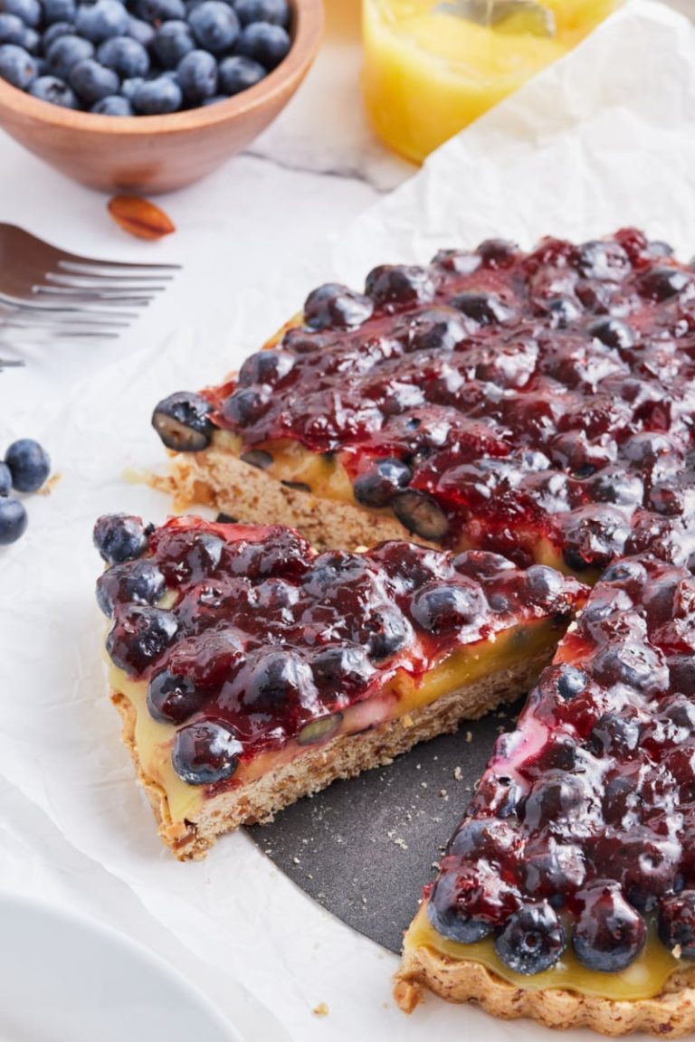 Blueberry Lemon Tart 1