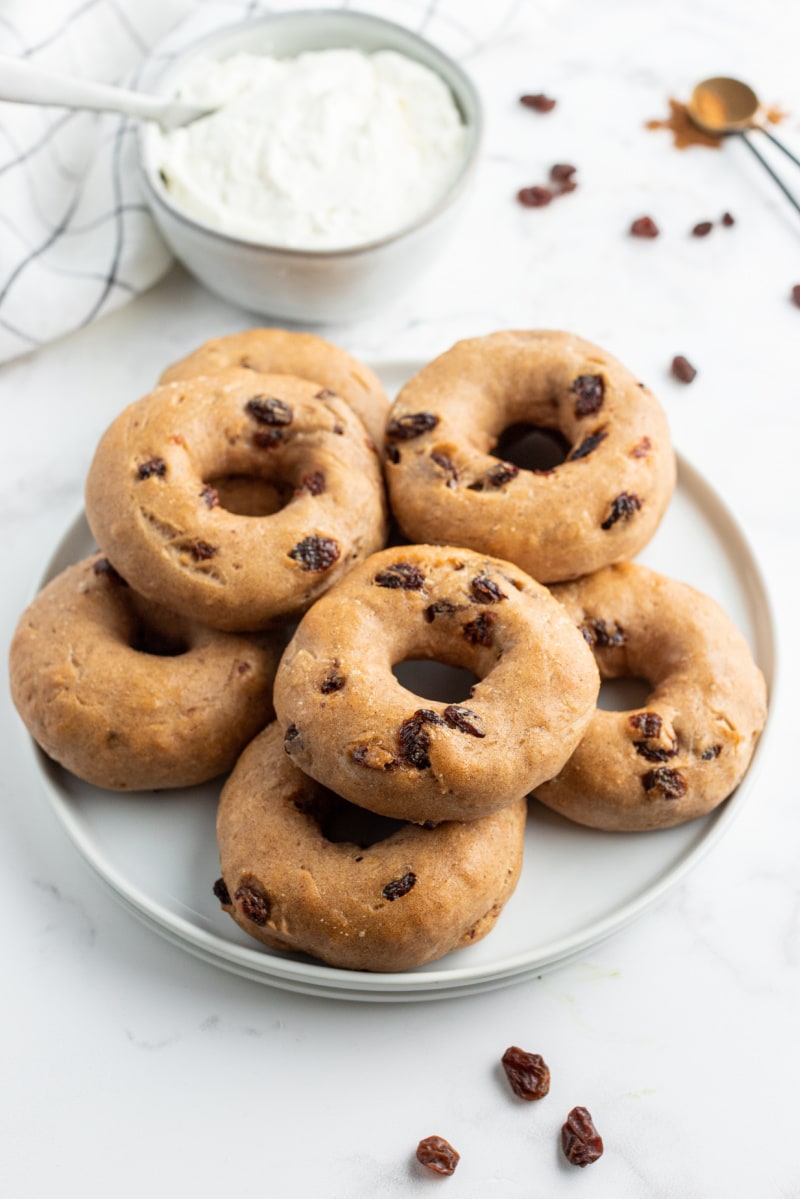 Cinnamon Raisin Bagels 1