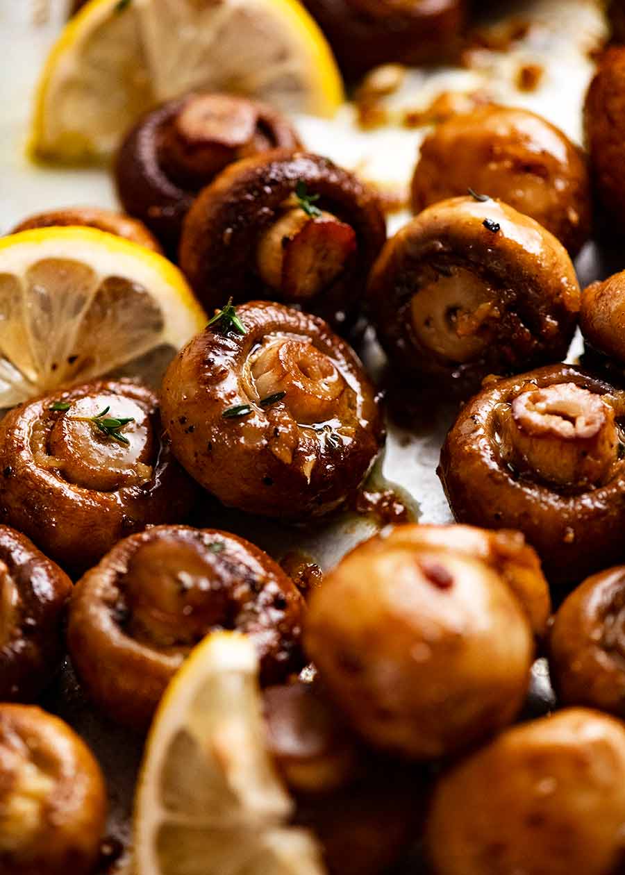 Roasted Mushrooms Garlic Butter 0 1