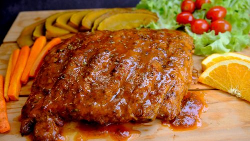 Costillas De Cerdo Con Miel Y Naranja 1