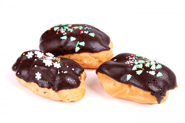 Eclairs De Natillas Y Chocolate