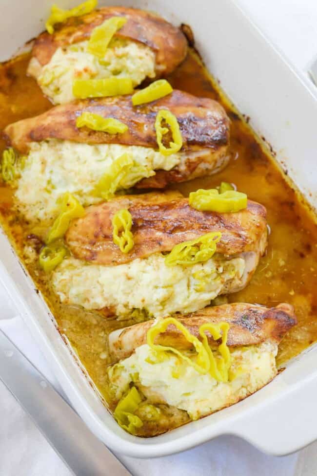 Mississippi Stuffed Chicken Recipe 650x974 1