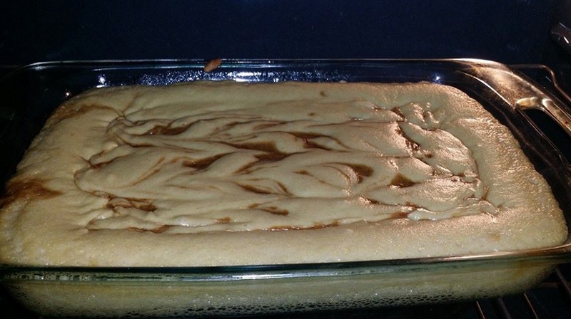 Cinna Bun Cake In The Oven